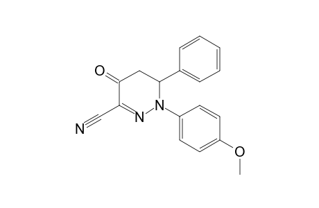 2-(4-Methoxyphenyl)-5-oxidanylidene-3-phenyl-3,4-dihydropyridazine-6-carbonitrile