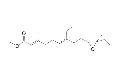2,6-Nonadienoic acid, 7-ethyl-9-(3-ethyl-3-methyloxiranyl)-3-methyl-, methyl ester, [2R-[2.alpha.(2E,6E),3.alpha.]]-
