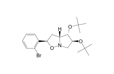 (2R,3aR,4S,5S)-2-(2-Bromophenyl)-4,5-di-tert-butoxyhexahydropyrrolo[1,2-b][1,2]oxazole