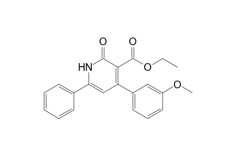 Ethyl 1,2-Dihydro-4-(3-methoxyphenyl)-6-(phenyl)-2-oxo-3-pyridinecarboxylate