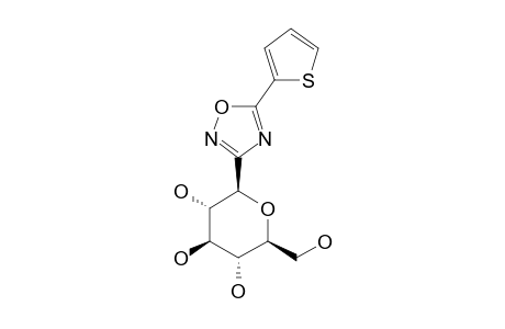 3-C-(BETA-D-GLUCOPYRANOSYL)-5-(2-THIENYL)-1,2,4-OXADIAZOLE