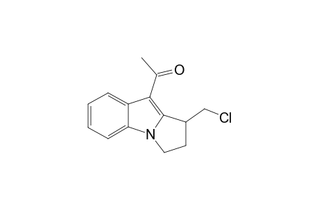 1-(1-(chloromethyl)-2,3-dihydro-1H-pyrrolo[1,2-a]indol-9-yl)ethanone