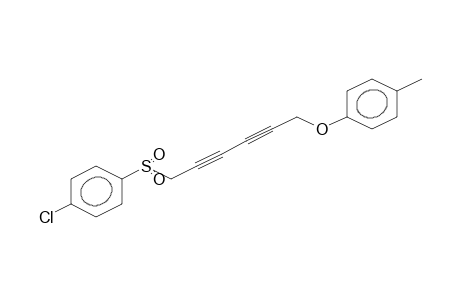 1-(4-Chloro-phenylsulfonyl)-6-(4-methyl-phenoxy)-hexa-2,4-diyne