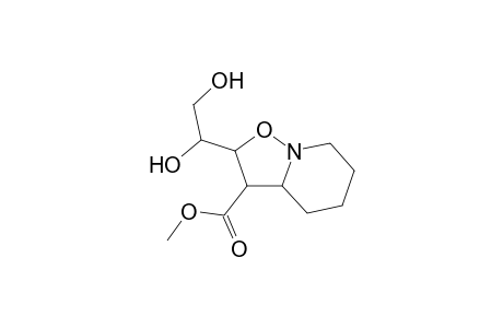 Methyl (2RS,3RS,3aRS)-2-[(1SR)-1,2-Dihydroxyethyl]hexahydro-2H-isoxazolo[2,3-a]pyridine-3-carboxylate
