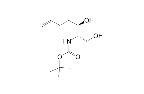 (2S,3R)-2-(tert-Butyloxycarbonylamino)hep-6-ene-1,3-diol