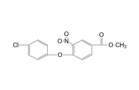 4-(p-CHLOROPHENOXY)-3-NITROBENZOIC ACID, METHYL ESTER