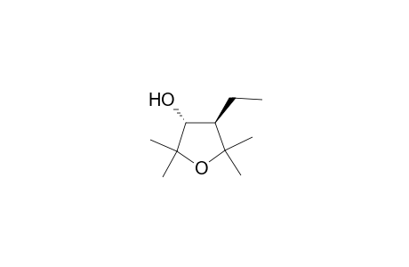2,2,5,5-tetramethyl-trans-4-ethyl-tetrahydrofuran-3-ol