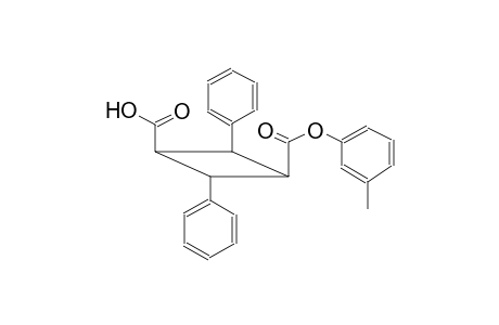 1,3-cyclobutanedicarboxylic acid, 2,4-diphenyl-, 1-(3-methylphenyl)ester