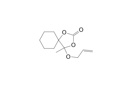 4-Methyl-4-allyloxy-1,3-dioxaspiro[4.5]-decan-2-one