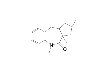 2,2,3a,5,9-pentamethyl-1,3,10,10a-tetrahydrocyclopenta[c][1]benzazepin-4-one