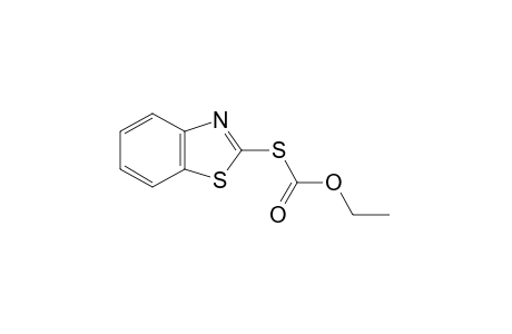 thiocarbonic acid, S-(2-benzothiazolyl) ethyl ester