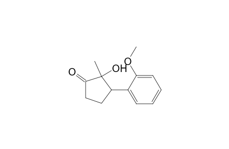 2-Hydroxy(2-methoxyphenyl)methyl-1-cyclopentanone