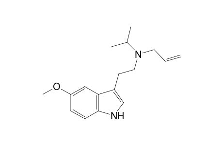 N-isopropyl-N-(2-(5-methoxy-1H- indol-3-yl)ethyl)prop-2-en-1-amine