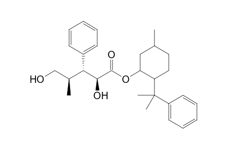 (-)-8-Phenylmenthyl (2S,3R,4R)-2,5-dihydroxy-4-methyl-3-phenylpentanoate