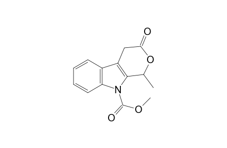 Methyl 1,4-Dihydro-1-methyl-3-oxopyrano[3,4-b]indol-9-carboxylate