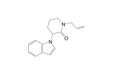 N-(1-Allylpiperidin-2-on-3-yl)indole