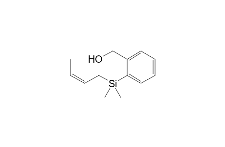 o-((Z)-Crotyldimethylsilyl)benzyl alcohol