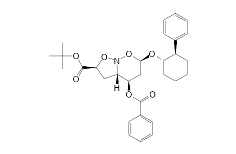 #31A;REL-(2-S,3A-S,4-R,6-R)-4-BENZOYLOXY-6-[(1S,2R)-(2-PHENYLCYCLOHEXYL)-OXY]-HEXAHYDROISOXAZOLO-[2,3-B]-[1,2]-OXAZINE-2-CARBOXYLIC-ACID-1,1-DIMETHYLETHYLESTER