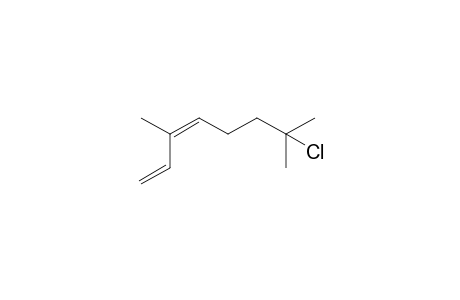 (3Z)-7-chloro-3,7-dimethylocta-1,3-diene