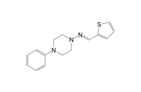 1-piperazinamine, 4-phenyl-N-[(E)-2-thienylmethylidene]-