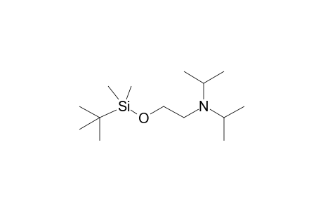 2-Propanamine, N-(tert-butyldimethylsiloxy)ethyl-N-isopropyl-