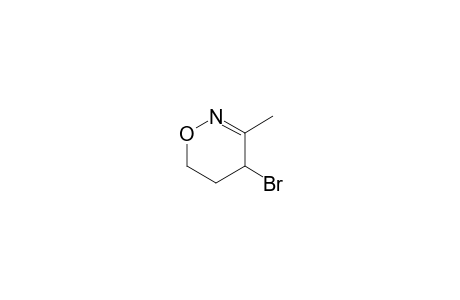 4-Bromo-3-methyl-4,5-dihydro-4H-(1,2)-oxazine
