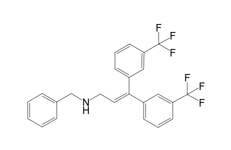 N-benzyl-3,3-bis[3-(trifluoromethyl)phenyl]prop-2-en-1-amine