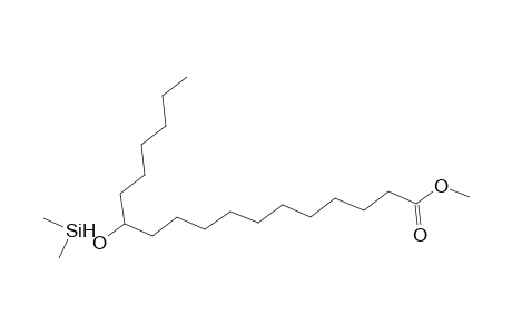 Octadecanoic acid, 12-[(dimethylsilyl)oxy]-, methyl ester