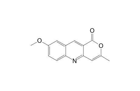 8-Methoxy-3-methyl-1H-pyrano[4,3-b]quinolin-1-one