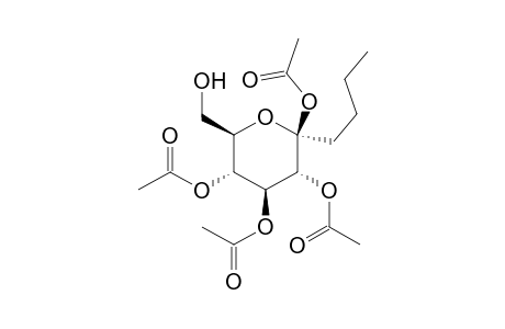 .beta.-D-Glucopyranoside, butyl, tetraacetate