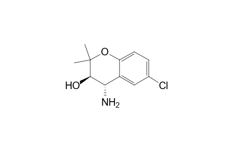 (3R,4S)-4-amino-6-chloro-2,2-dimethyl-3,4-dihydro-2H-1-benzopyran-3-ol