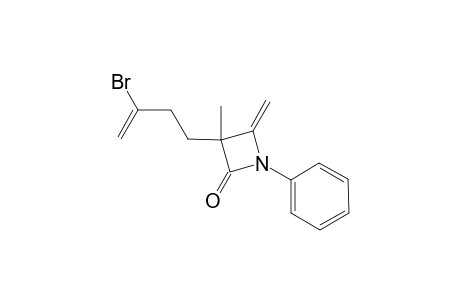 3-(3-bromobut-3-en-1-yl)-3-methyl-4-methylene-1-phenylazetidin-2-one
