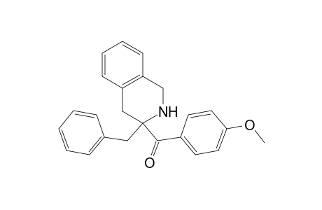 (3-benzyl-2,4-dihydro-1H-isoquinolin-3-yl)-(4-methoxyphenyl)methanone