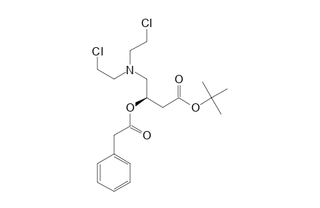 (R)-TERT.-BUTYL-3-PHENYLACETYLOXY-4-[N,N-BIS-(2-CHLOROETHYL)-AMINO]-BUTYRATE