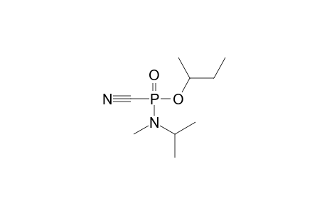 O-sec.butyl N-isopropyl N-methyl phosphoramidocyanidate