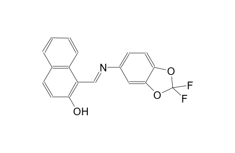 2-naphthalenol, 1-[(E)-[(2,2-difluoro-1,3-benzodioxol-5-yl)imino]methyl]-