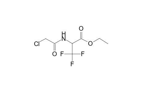 ethyl 2-[(chloroacetyl)amino]-3,3,3-trifluoropropanoate