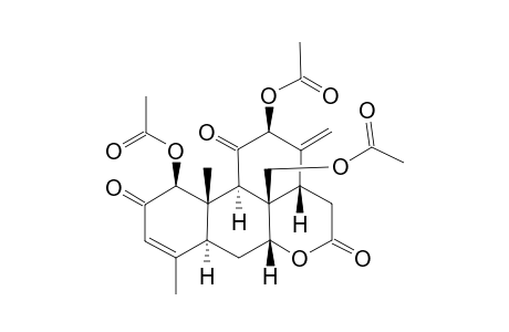 Ailanthone triacetate