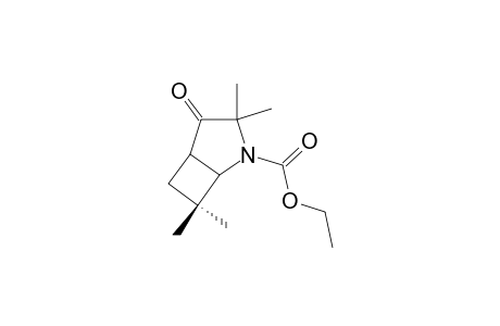 PERHYDRO-2,2,5,5-TETRAMETHYL-3-OXO-CIS-1H-CYCLOBUTA-[B]-PYRROLE-1-CARBOXYLIC-ACID,ETHYLESTER