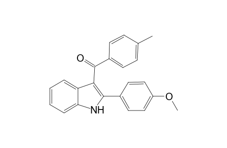 (2-(4-methoxyphenyl)-1H-indol-3-yl)(p-tolyl)methanone
