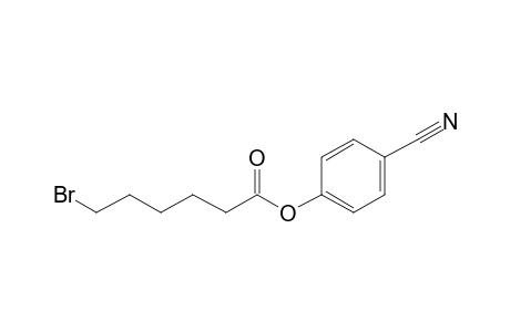 6-Bromohexanoic acid, 4-cyanophenyl ester