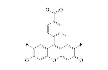 4-(2,7-DIFLUORO-6-HYDROXY-3-OXO-3H-XANTHEN-9-YL)-3-METHYL-BENZOIC-ACID;4-CARBOXY-PENNSYLVANIA-GREEN