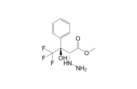 (2R,3S)-Methyl 4,4,4-trifluoro-2-hydrazino-3-hydroxy-3-phenylbutanoate