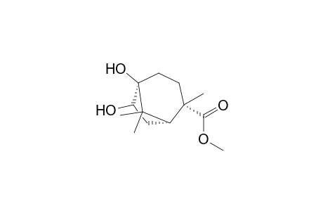 Methyl 1,7-Dihydroxy-4,8,8-trimethylbicyclo[3.2.1]octane-3-carboxylate