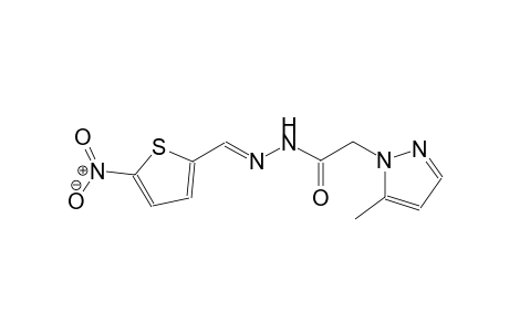 2-(5-methyl-1H-pyrazol-1-yl)-N'-[(E)-(5-nitro-2-thienyl)methylidene]acetohydrazide