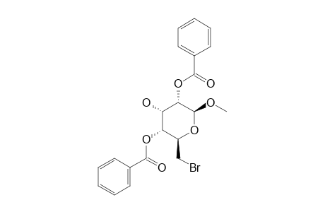 METHYL-2,4-DI-O-BENZOYL-6-BROMO-6-DEOXY-BETA-D-ALLOSIDE