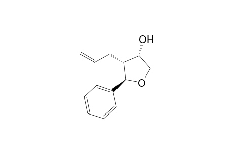 (3S,4R,5R)-4-Allyl-5-phenyltetrahydrofuran-3-ol