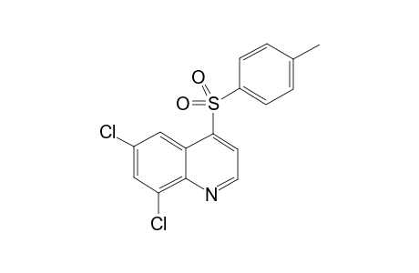 6,8-Dichloro-4-(4-toluenesulfonyl)quinoline