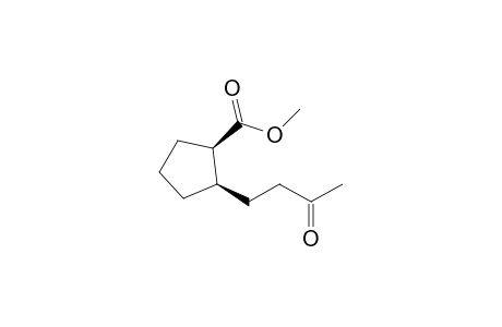 (1R, 2R)-1-[3'-Oxobutyl]-2-(methoxycarbonyl)cyclopentane