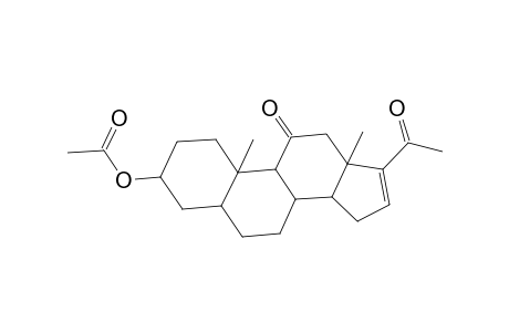 Pregn-16-ene-11,20-dione, 3-(acetyloxy)-